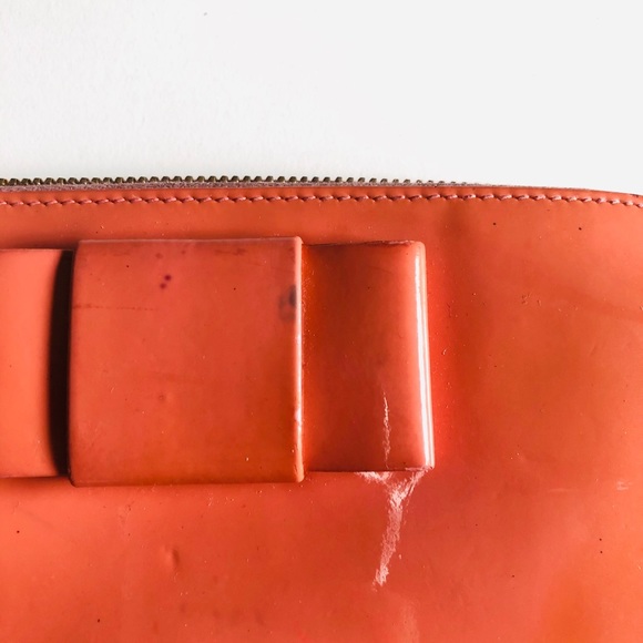 ✨Miu Miu✨Patent Leather Bow Zip wallet - Picture 6 of 8